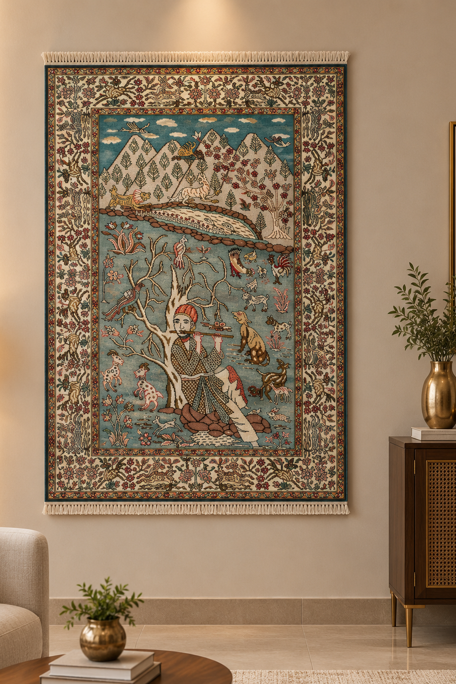award-winning-village-of-life-kashmir-silk-hand-knotted-carpet