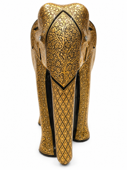  gold-black-floral-handmade-kashmiri-paper-mache-elephant_1