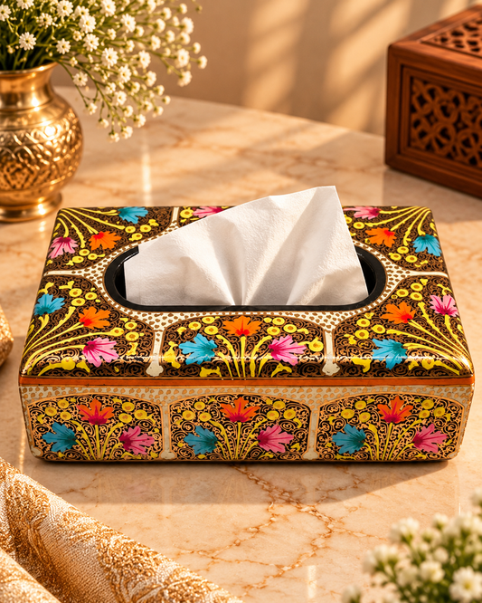 gold-panel-floral-handmade-kashmiri-paper-mache-tissue-box