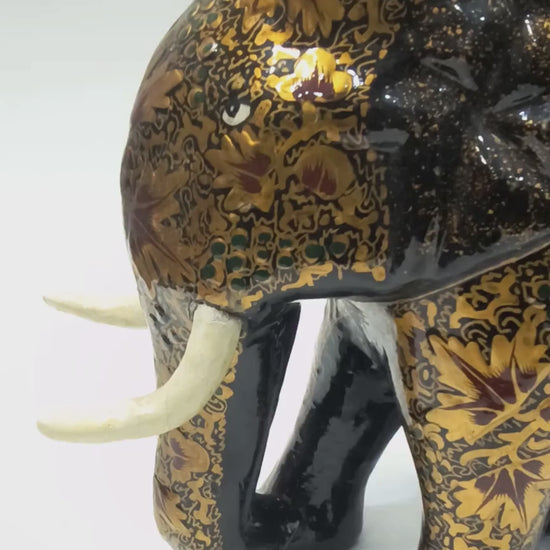 black-gold-tusked-chinar-handmade-kashmiri-paper-mache-elephant_5