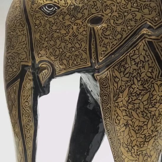 gold-black-floral-handmade-kashmiri-paper-mache-elephant_5