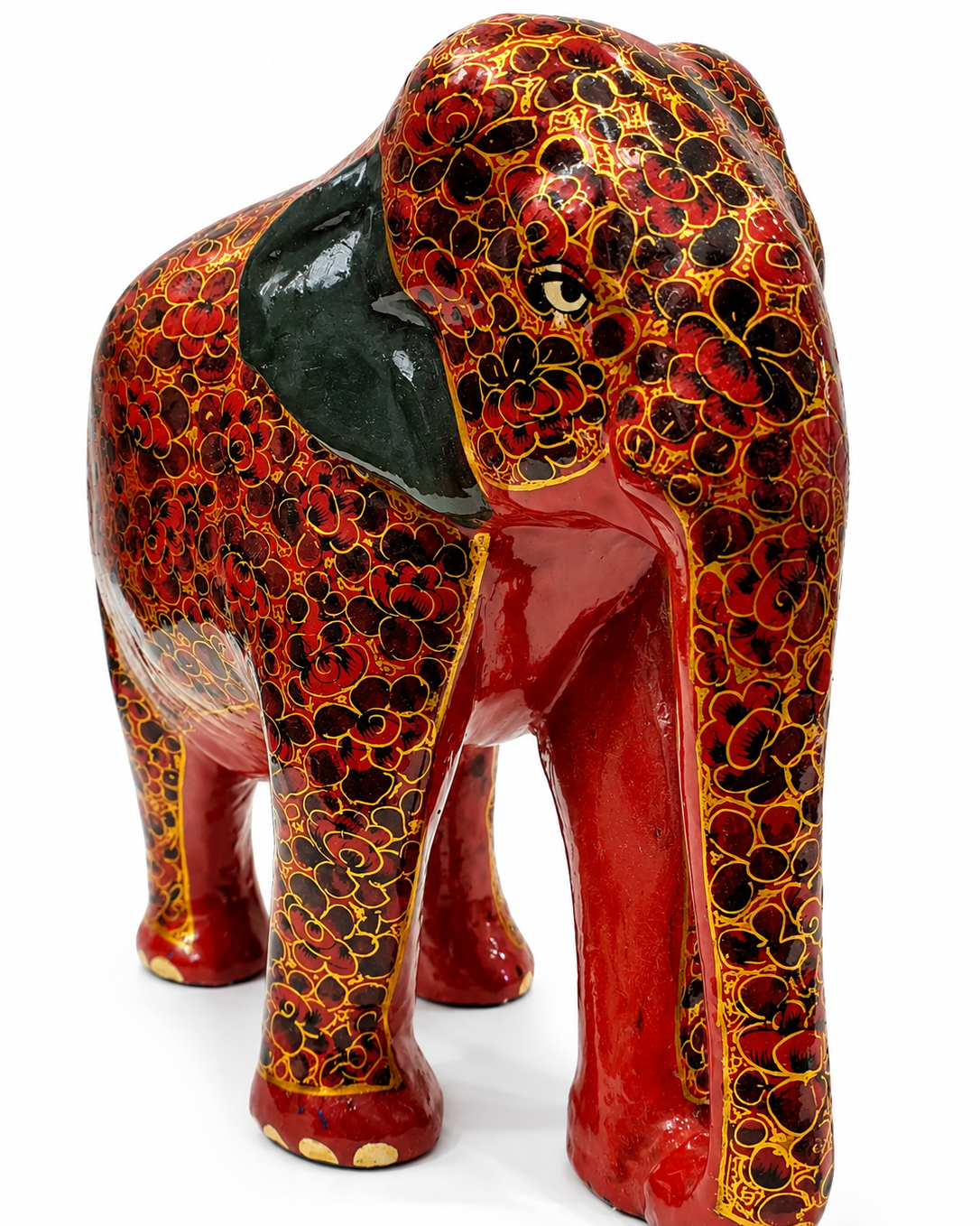  red-black-floral-handmade-kashmiri-paper-mache-elephant_1