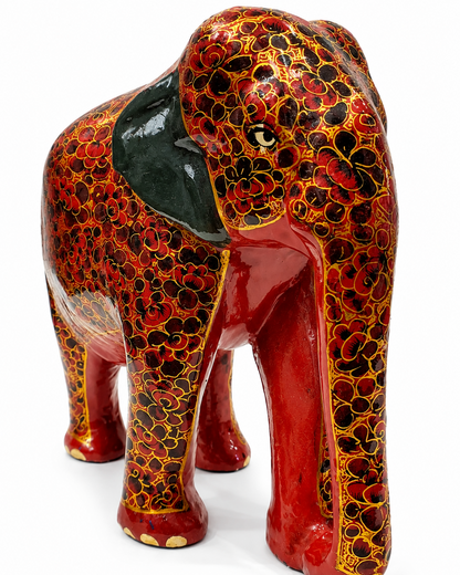  red-black-floral-handmade-kashmiri-paper-mache-elephant_1