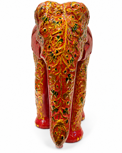 red-gold-floral-handmade-kashmiri-paper-mache-elephant_1