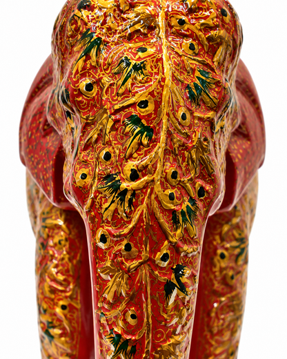 red-gold-floral-handmade-kashmiri-paper-mache-elephant_3