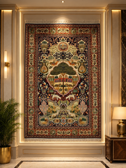 traditional-garden-of-paradise-kashmir-silk-hand-knotted-carpet