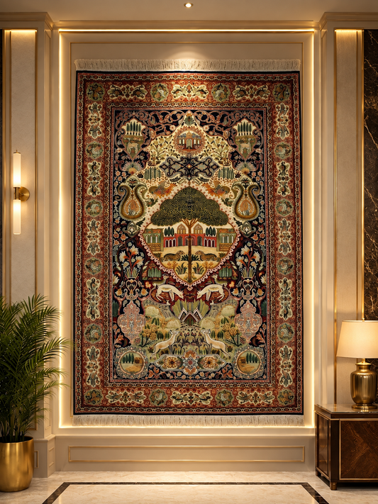 traditional-garden-of-paradise-kashmir-silk-hand-knotted-carpet