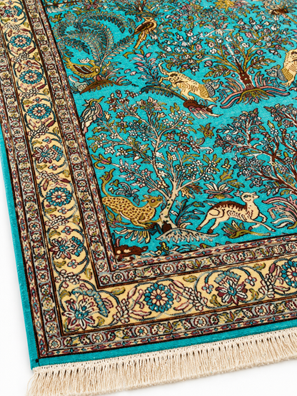 traditional-hunting-kashmiri-silk-hand-knotted-carpet_4