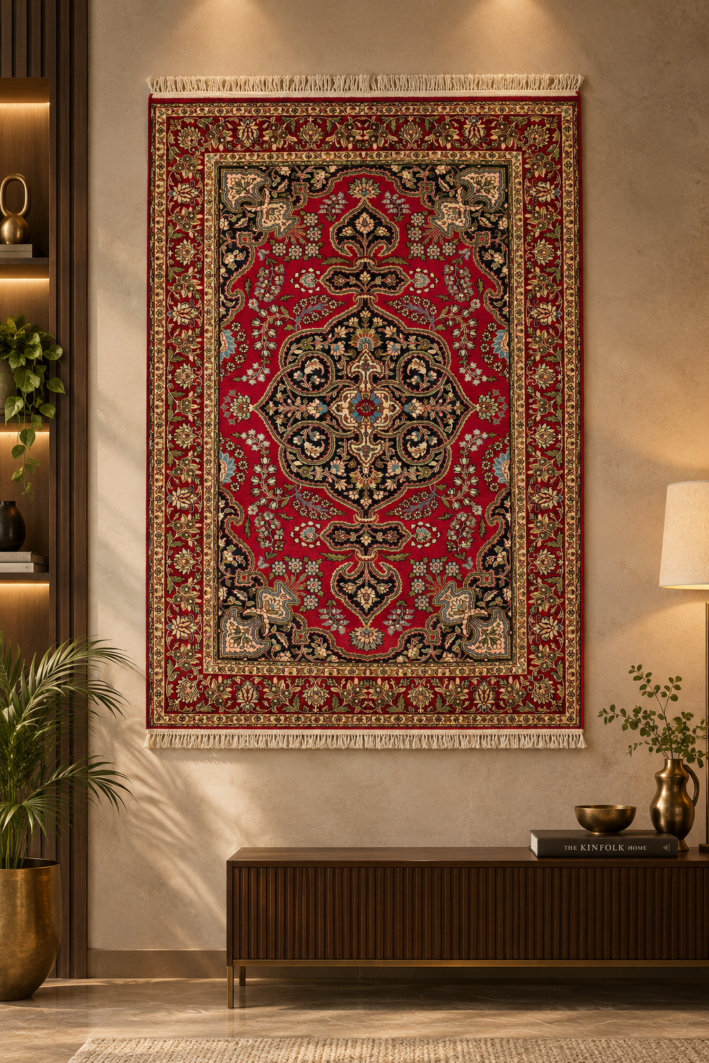 traditional-red-kashyaan-kashmiri-silk-hand-knotted-carpet