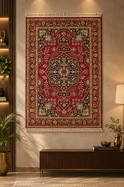 traditional-red-kashyaan-kashmiri-silk-hand-knotted-carpet