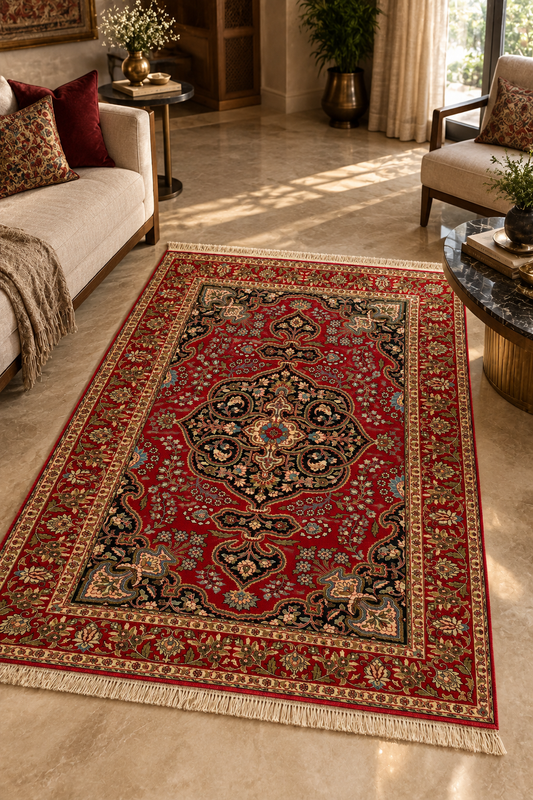 traditional-red-kashyaan-kashmiri-silk-hand-knotted-carpet_2
