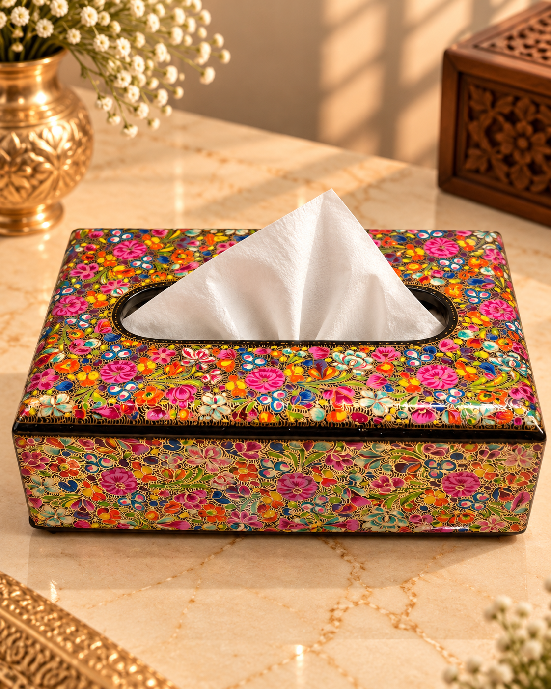 vibrant-multicolor-floral-handmade-kashmiri-paper-mache-tissue-box